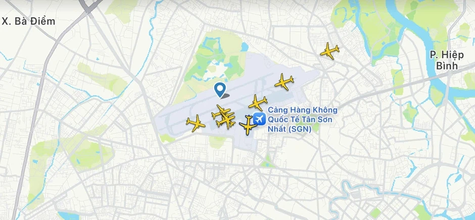Tân Sơn Nhất ngưng cất, hạ cánh hơn 2 giờ vì drone xâm nhập Tân Sơn Nhất ngưng cất, hạ cánh hơn 2 giờ vì drone xâm nhập