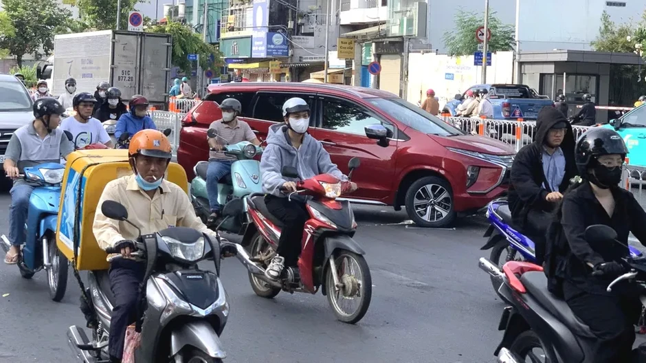Tăng cường điều tiết giao thông khu vực Bệnh viện Mắt TPHCM