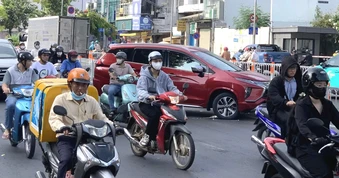 Tăng cường điều tiết giao thông khu vực Bệnh viện Mắt TPHCM