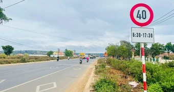Tháo dỡ 12 biển báo giới hạn tốc độ "gây ức chế" trên quốc lộ 19