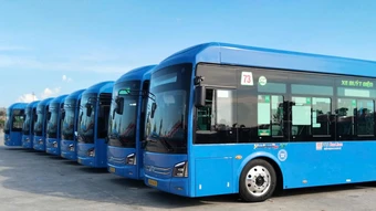 Thêm ba tuyến buýt ở TP HCM chạy bằng điện