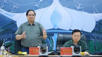 Thủ tướng Phạm Minh Chính: Khai thác thương mại sân bay Long Thành vào cuối năm 2026
