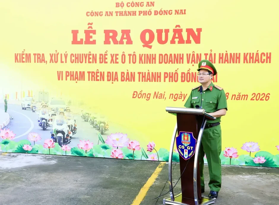 TP Đồng Nai tổng kiểm soát xe khách TP Đồng Nai tổng kiểm soát xe khách