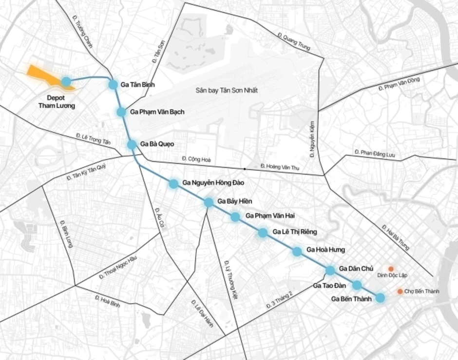 TP HCM di dời hơn 400 cây xanh làm metro Bến Thành - Tham Lương TP HCM di dời hơn 400 cây xanh làm metro Bến Thành - Tham Lương
