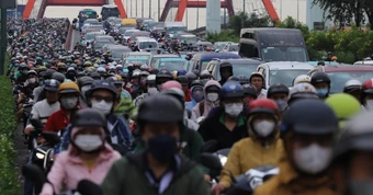 TPHCM: 100% xe máy, ô tô phải kiểm soát khí thải vào năm 2030