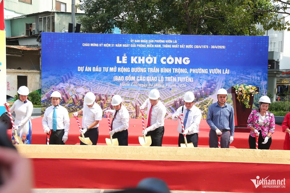 TPHCM khởi công mở rộng đường gần 1.000 tỷ đồng sau 20 năm chờ đợi TPHCM khởi công mở rộng đường gần 1.000 tỷ đồng sau 20 năm chờ đợi