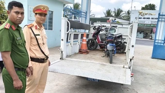 Vĩnh Long tăng cường xử lý vi phạm xe đạp điện “độ, chế”