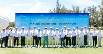 10 năm giải golf mang tri thức tới trẻ em vùng nông thôn