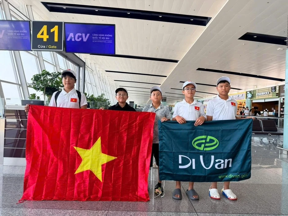 5 tài năng golf trẻ Việt Nam thử sức tại đấu trường quốc tế