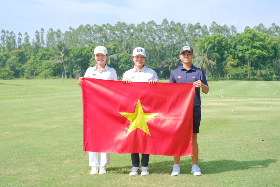 Ba golfer trẻ Việt Nam nhận gói hỗ trợ 200 triệu đồng trước ASIAD 2026 Ba golfer trẻ Việt Nam nhận gói hỗ trợ 200 triệu đồng trước ASIAD 2026