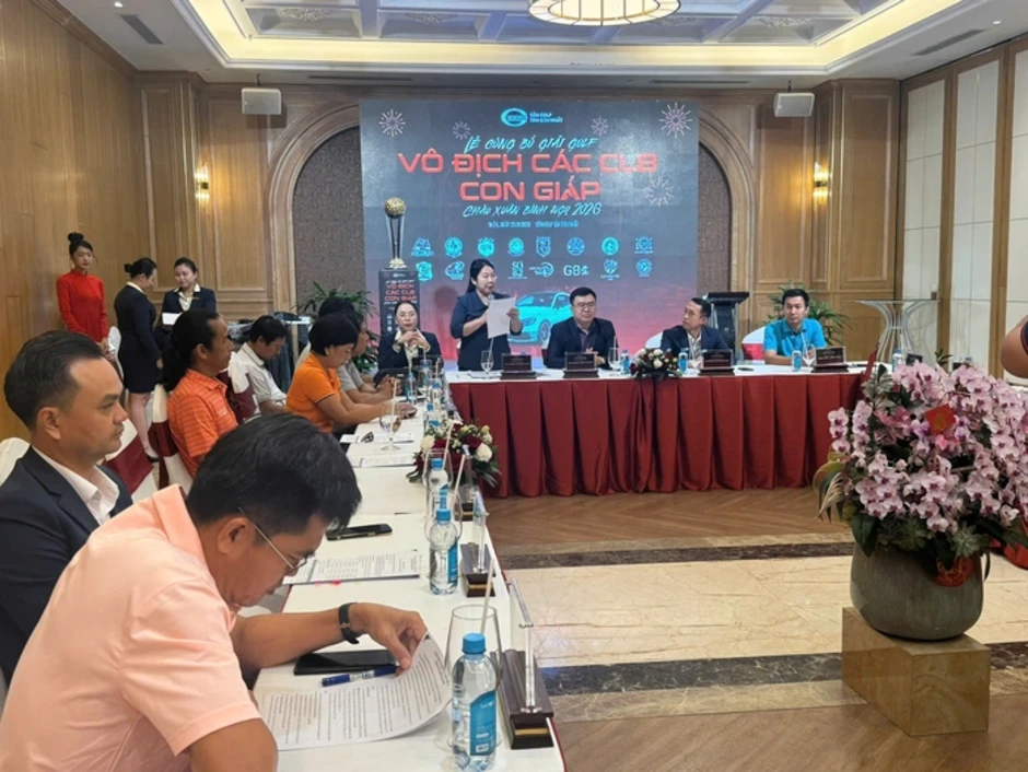 Công bố Giải Golf vô địch Các CLB Con Giáp - Chào Xuân Bính Ngọ 2026 Công bố Giải Golf vô địch Các CLB Con Giáp - Chào Xuân Bính Ngọ 2026