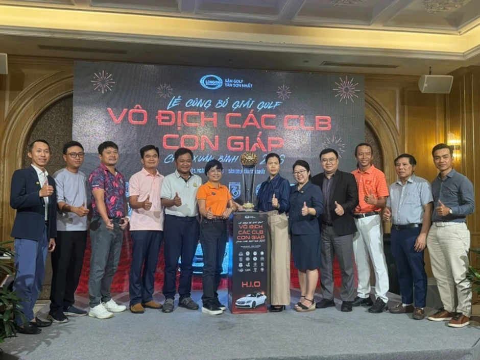 Công bố Giải Golf vô địch Các CLB Con Giáp - Chào Xuân Bính Ngọ 2026 Công bố Giải Golf vô địch Các CLB Con Giáp - Chào Xuân Bính Ngọ 2026