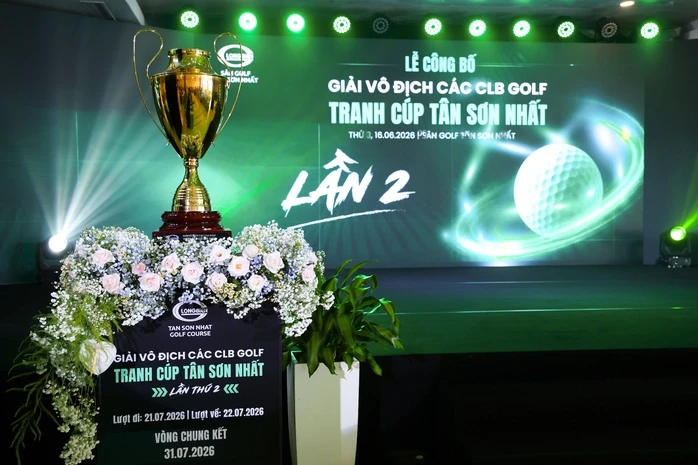 Công bố Giải Vô địch các CLB golf tranh Cúp Tân Sơn Nhất lần 2