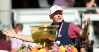 Đội trưởng tuyển golf Mỹ phát biểu sau ngôi vô địch Presidents Cup 2026