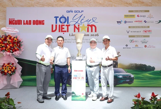 Giải Golf "Tôi yêu Việt Nam" lần 4 - năm 2026: Chung sức lan tỏa các hoạt động thiện nguyện Giải Golf "Tôi yêu Việt Nam" lần 4 - năm 2026: Chung sức lan tỏa các hoạt động thiện nguyện