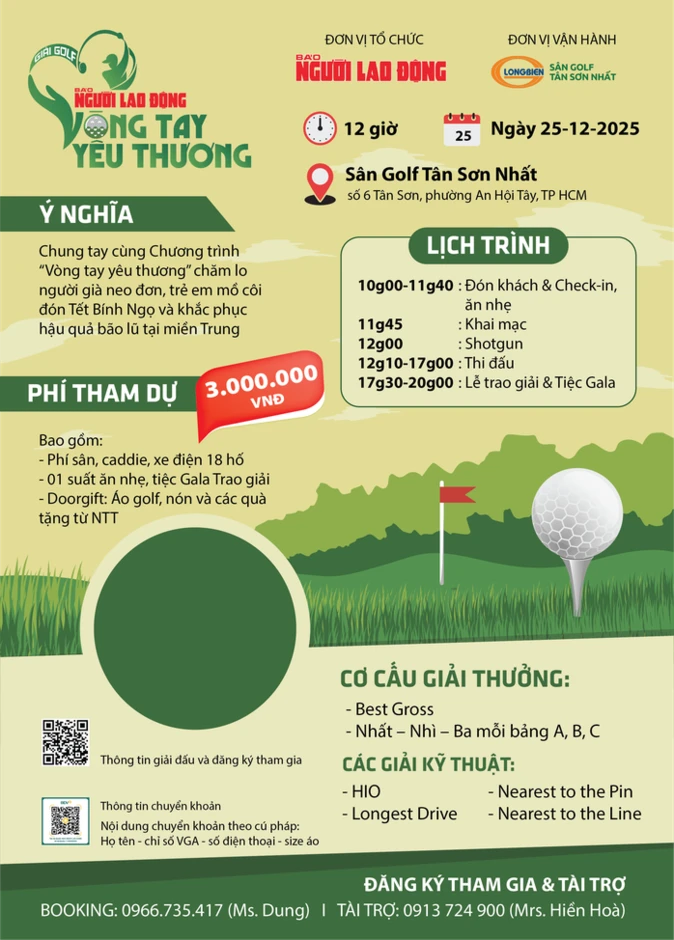 Giải Golf “Vòng tay yêu thương”: Sân chơi thể thao giàu tính ... Giải Golf “Vòng tay yêu thương”: Sân chơi thể thao giàu tính ...