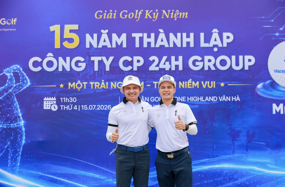 Golfer Thái Trung Hiếu vô địch Giải golf kỷ niệm 15 năm Công ty CP 24H Group Golfer Thái Trung Hiếu vô địch Giải golf kỷ niệm 15 năm Công ty CP 24H Group