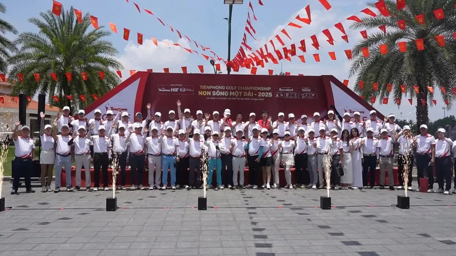 Khởi động Giải Tiền Phong Golf 'Non sông một dải' lần thứ 2: Tiếp nối hành trình tri ân Khởi động Giải Tiền Phong Golf 'Non sông một dải' lần thứ 2: Tiếp nối hành trình tri ân