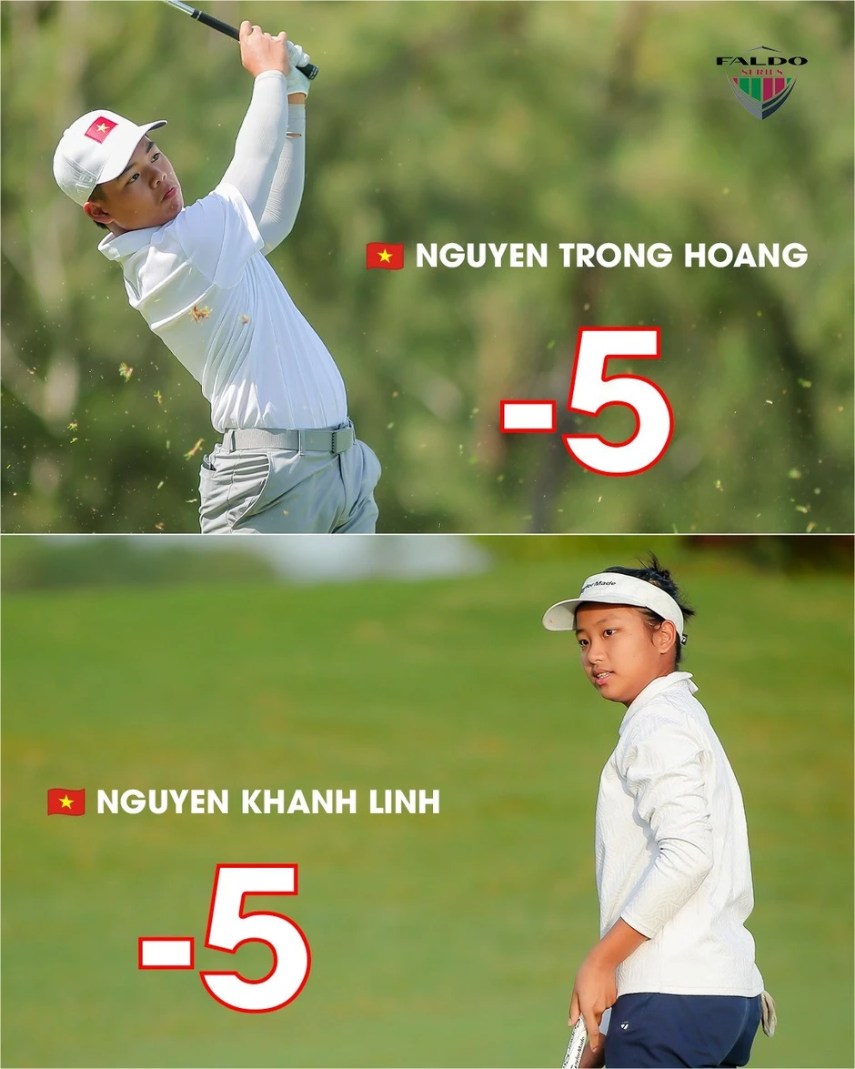Nhà vô địch Tiền Phong Golf Championship 2025 Nguyễn Trọng Hoàng dẫn đầu Faldo Series Asia 2026 Nhà vô địch Tiền Phong Golf Championship 2025 Nguyễn Trọng Hoàng dẫn đầu Faldo Series Asia 2026