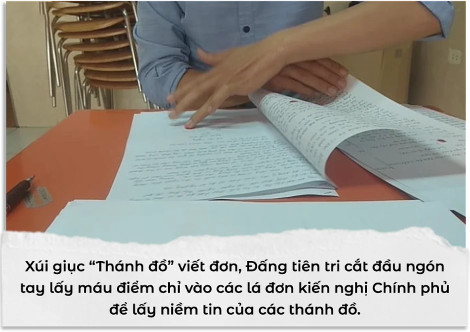 Nữ Thánh đồ vẫy vùng thoát khỏi 'địa ngục trần gian' Hội Thánh Đức Chúa Trời Mẹ Nữ Thánh đồ vẫy vùng thoát khỏi 'địa ngục trần gian' Hội Thánh Đức Chúa Trời Mẹ