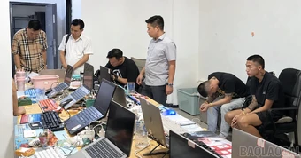 Triệt phá đường dây lừa đảo hơn 1.500 tỷ đồng, bắt giữ 64 đối tượng, thu 257 điện thoại, máy tính