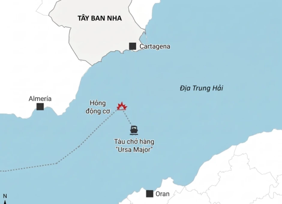 Bí ẩn xung quanh con tàu Nga chìm ngoài khơi Tây Ban Nha