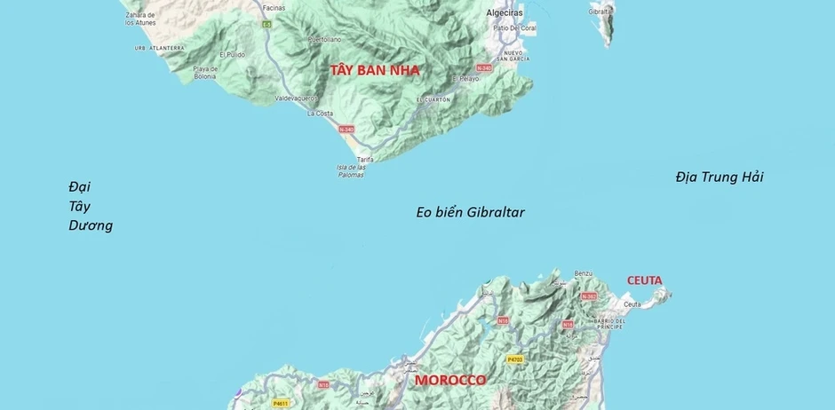 Ceuta - mũi đất thành ngòi nổ di cư của Tây Ban Nha