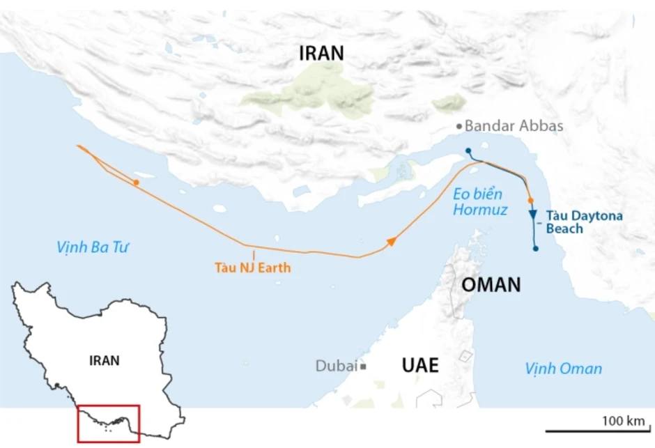 Eo biển Hormuz thế nào sau khi Mỹ - Iran ngừng bắn Eo biển Hormuz thế nào sau khi Mỹ - Iran ngừng bắn