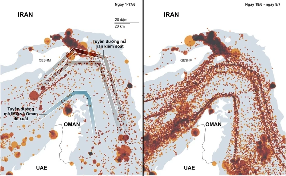 Iran chạy đua xuất khẩu dầu trong ba tuần ngừng bắn Iran chạy đua xuất khẩu dầu trong ba tuần ngừng bắn