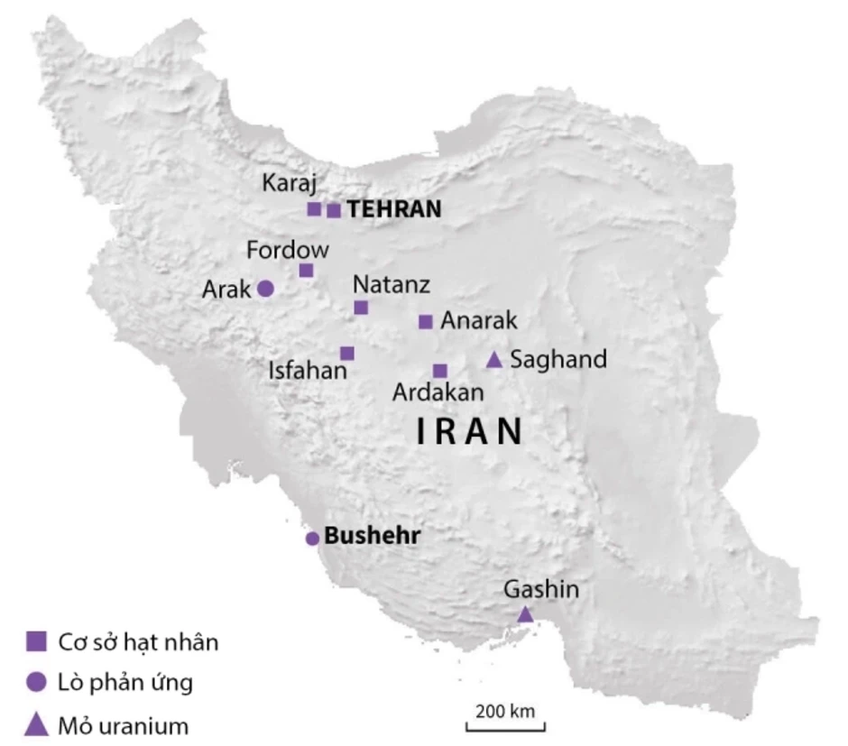 Kịch bản di dời uranium khỏi Iran và bài toán hậu cần của Mỹ Kịch bản di dời uranium khỏi Iran và bài toán hậu cần của Mỹ