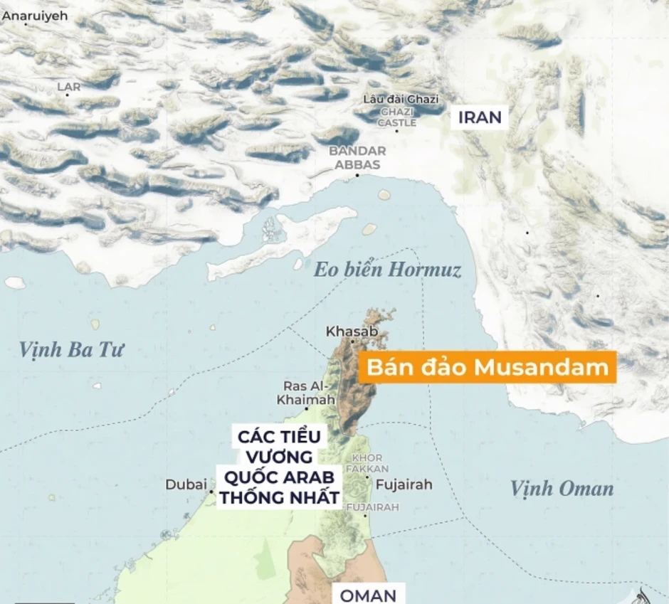 Nỗ lực của vùng Vịnh nhằm thoát phụ thuộc 'nút cổ chai' Hormuz