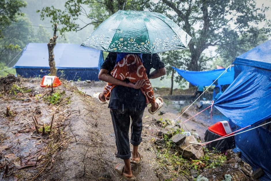Nơi từng là thị trấn Nepal, nay chỉ còn bùn đất Nơi từng là thị trấn Nepal, nay chỉ còn bùn đất
