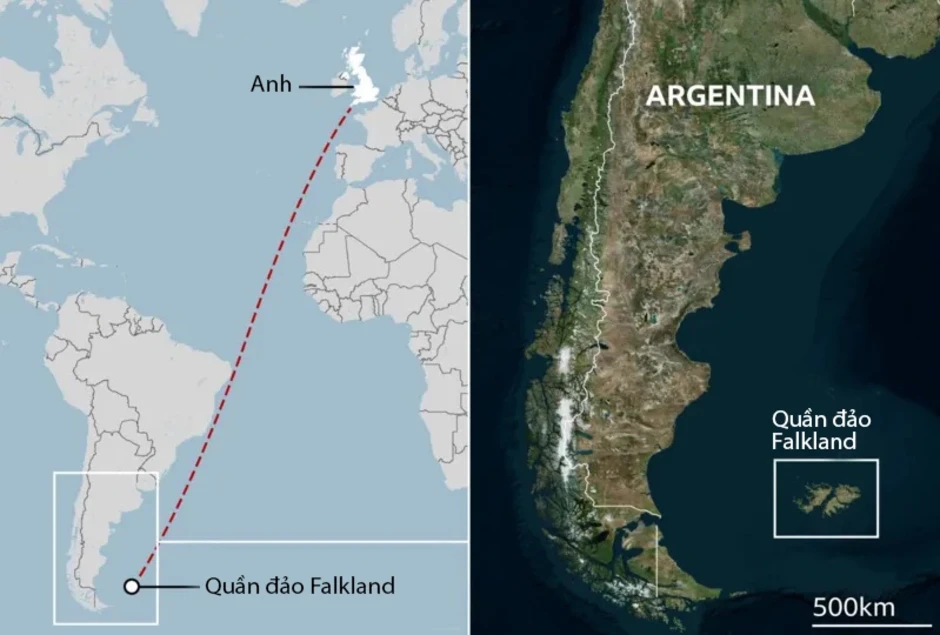 Quần đảo châm ngòi tranh cãi giữa Anh - Argentina - Báo TinVina Quần đảo châm ngòi tranh cãi giữa Anh - Argentina - Báo TinVina