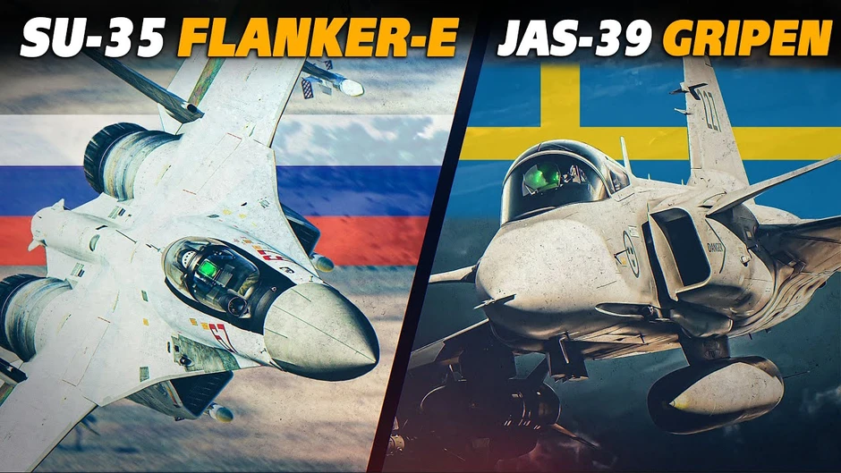 Tiêm kích Thụy Điển sắp đến Ukraine; Su-35 của Nga chờ sẵn: Cuộc đấu trên bầu trời sẽ nghiêng về ai?