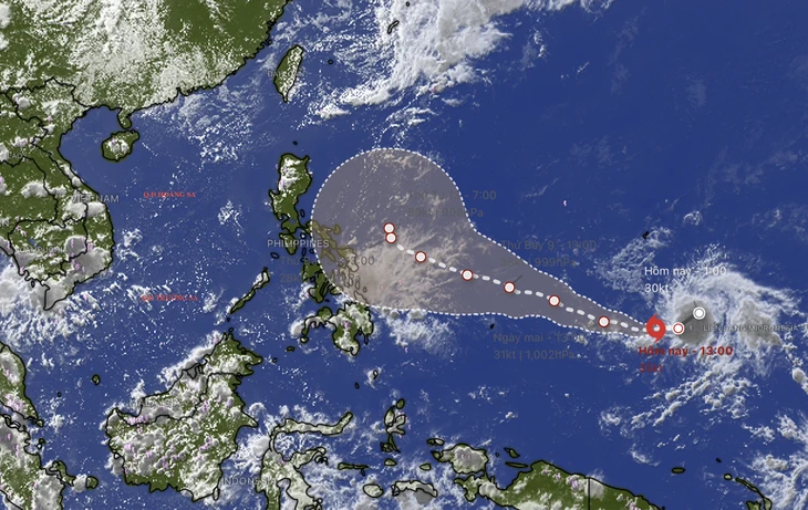 Bão Hagupit vừa hình thành ở tây bắc Thái Bình Dương, có vào Biển Đông? Bão Hagupit vừa hình thành ở tây bắc Thái Bình Dương, có vào Biển Đông?