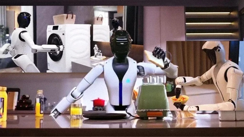 Công ty Trung Quốc đưa 100 robot hình người vào nhà dân để làm giúp việc Công ty Trung Quốc đưa 100 robot hình người vào nhà dân để làm giúp việc