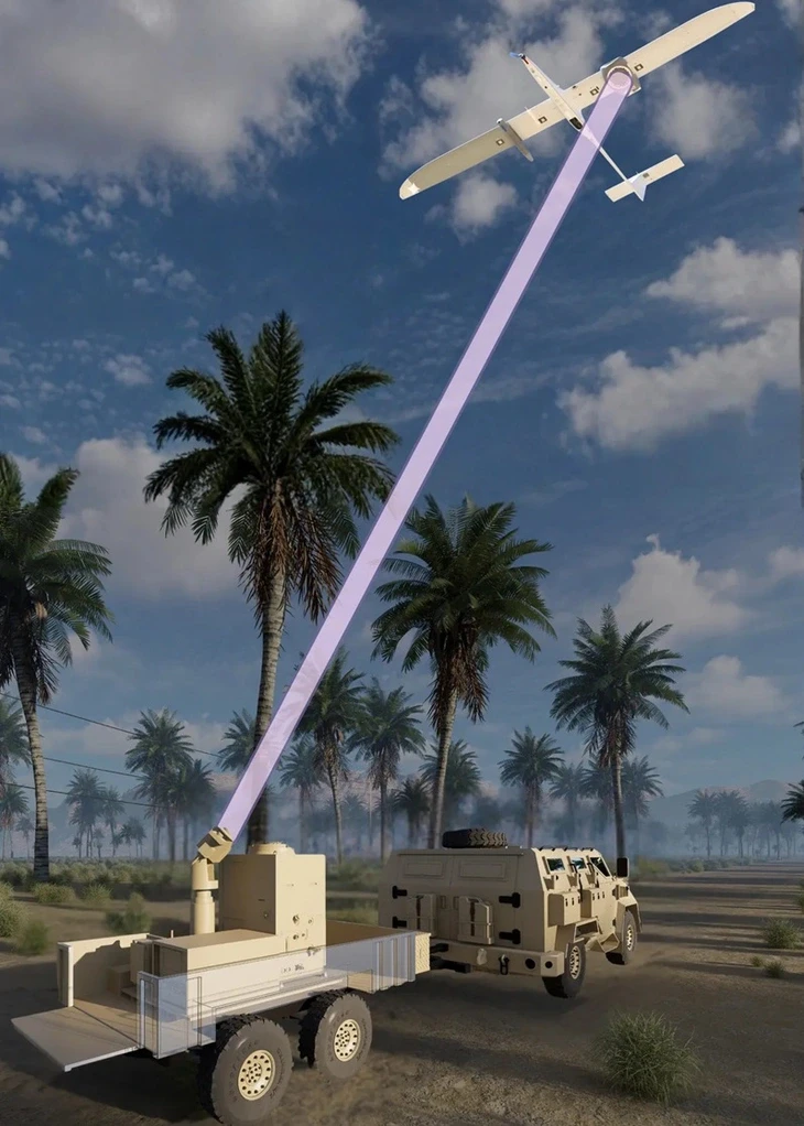 Drone sắp 'bay mãi không cần hạ cánh' nhờ sạc pin bằng tia laser Drone sắp 'bay mãi không cần hạ cánh' nhờ sạc pin bằng tia laser