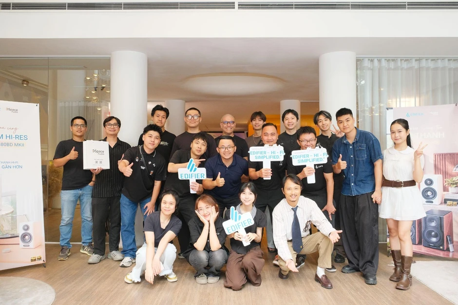 DSpace Audio x Edifier: Workshop mang âm thanh Hi-Fi gần hơn với người dùng và hoạt động xã hội ý nghĩa