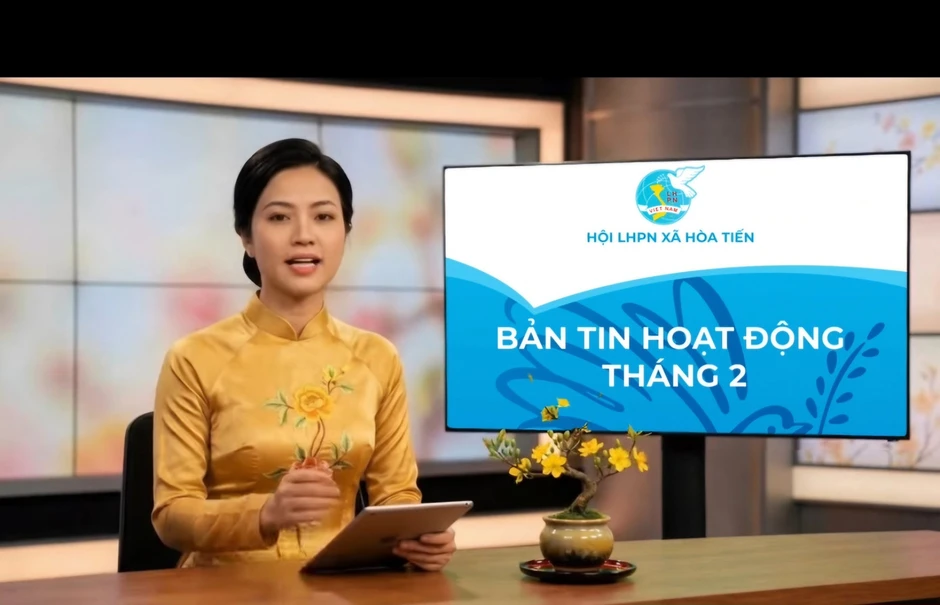 Làm bản tin AI để tuyên truyền hoạt động hội phụ nữ ‘bớt nhàm chán’ Làm bản tin AI để tuyên truyền hoạt động hội phụ nữ ‘bớt nhàm chán’