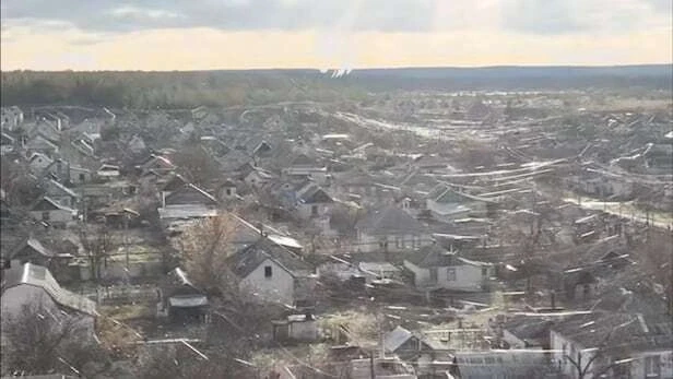 Tổ chim kỳ lạ giữa "mạng nhện" cáp quang tại tiền tuyến Ukraine