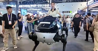 Trung Quốc trình diễn "ngựa máy" có thể chở người