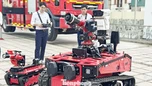 Xem robot chữa cháy điều khiển từ xa tại triển lãm quốc tế 2026