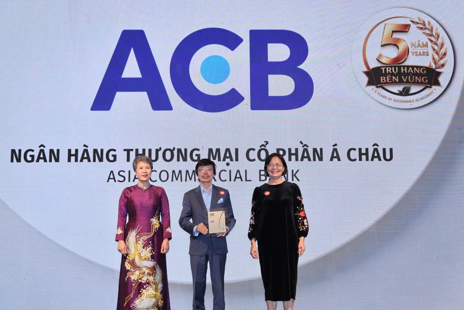 ACB được vinh danh Top 50 Doanh nghiệp phát triển bền vững tiêu biểu ACB được vinh danh Top 50 Doanh nghiệp phát triển bền vững tiêu biểu