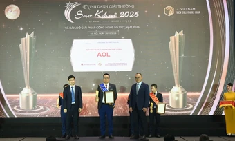 Agribank nhận hai giải Sao Khuê nhờ giải pháp số hóa - Báo TinVina