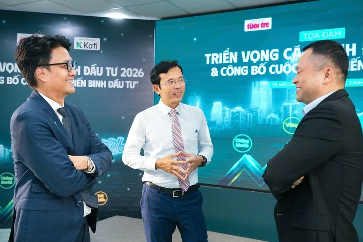 Báo Tuổi Trẻ tổ chức tọa đàm 'Triển vọng các kênh đầu tư 2026' Báo Tuổi Trẻ tổ chức tọa đàm 'Triển vọng các kênh đầu tư 2026'