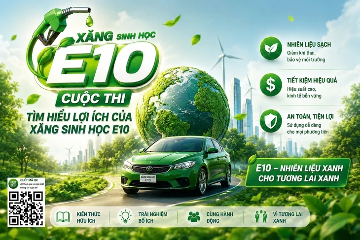 Bộ Công Thương khởi động thi trực tuyến 'Tìm hiểu lợi ích xăng sinh học E10' Bộ Công Thương khởi động thi trực tuyến 'Tìm hiểu lợi ích xăng sinh học E10'