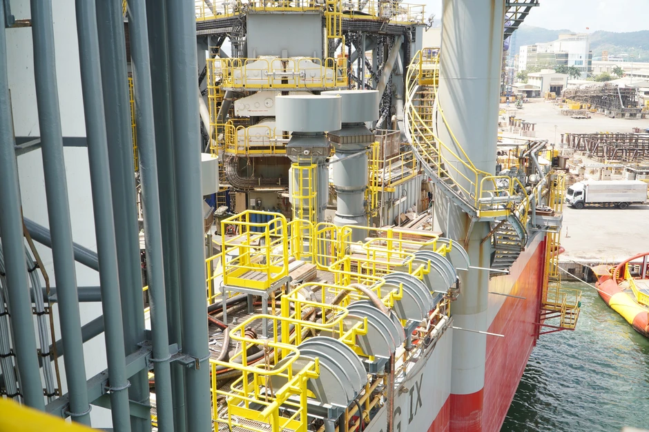 Cận cảnh "siêu giàn khoan" hiện đại nhất PV Drilling vừa được đặt tên tại TPHCM