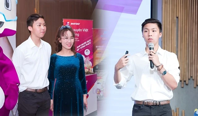 Chân dung thiếu gia sinh năm 2002 cùng tỷ phú Nguyễn Thị Phương Thảo xuất hiện tại Sở Giao dịch Chứng khoán lớn nhất thế giới: Từng học tại Đại học Oxford, khởi nghiệp từ tuổi 17, sở hữu khối tài sản hàng trăm tỷ Chân dung thiếu gia sinh năm 2002 cùng tỷ phú Nguyễn Thị Phương Thảo xuất hiện tại Sở Giao dịch Chứng khoán lớn nhất thế giới: Từng học tại Đại học Oxford, khởi nghiệp từ tuổi 17, sở hữu khối tài sản hàng trăm tỷ