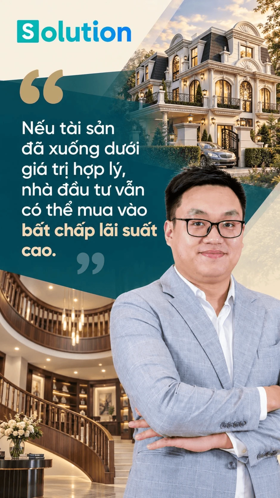 Có 130 tỷ, mua biệt thự cho thuê được 2 tỷ/năm, còn gửi ngân hàng thu 12,2 tỷ: Vậy mua nhà làm gì? Có 130 tỷ, mua biệt thự cho thuê được 2 tỷ/năm, còn gửi ngân hàng thu 12,2 tỷ: Vậy mua nhà làm gì?
