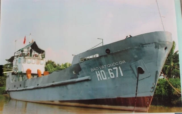 Con tàu 64 năm tuổi lâu đời nhất Việt Nam, được công nhận là bảo vật quốc gia Con tàu 64 năm tuổi lâu đời nhất Việt Nam, được công nhận là bảo vật quốc gia